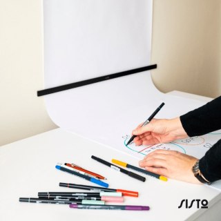 Uchwyt na papier typu kraft Sisto Home Black - MEDIUM