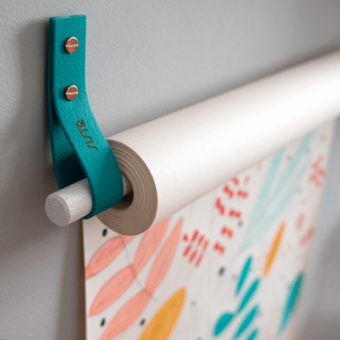 Uchwyt na papier do rysowania Sisto Baby White - SMALL