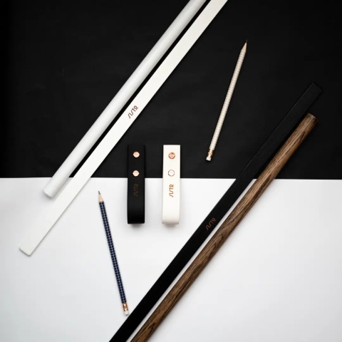 Uchwyt na papier typu kraft Sisto Home Black - MEDIUM